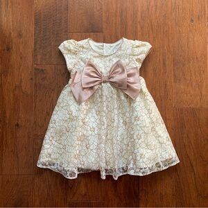 Rare Edition Girls Ivory Lace Dress | Size 2T/2 Girls